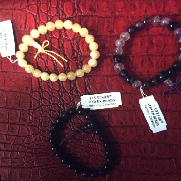 D.S. STARR POWER GEMSTONES BEADS BRACELETS (NEW) - Picture 3 of 3